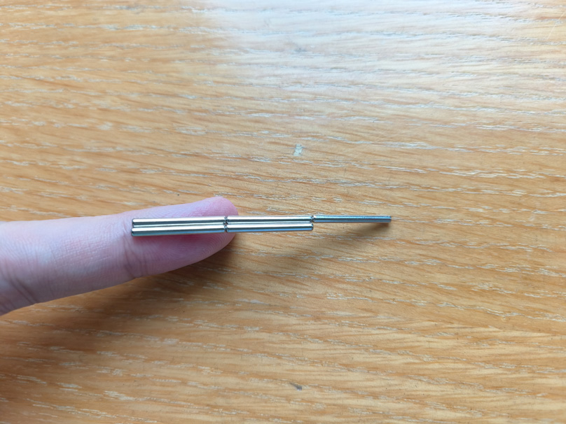 小尺寸高精度圆柱强力磁铁 2mm x 20mm